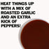 5 oz 3 Pack Ass Kickin' Roasted Garlic Hot Sauce - - Try if you dare Perfect Gourmet Gift for the Hot Sauce Fan