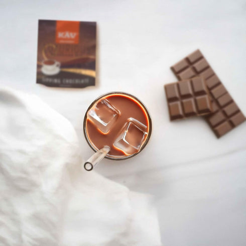 Cozy (10oz) KAV DECADENT Luxurious Beverage Mix - Rich Sipping Chocolate - Indulgent Hot Cocoa for Moments, Culinary