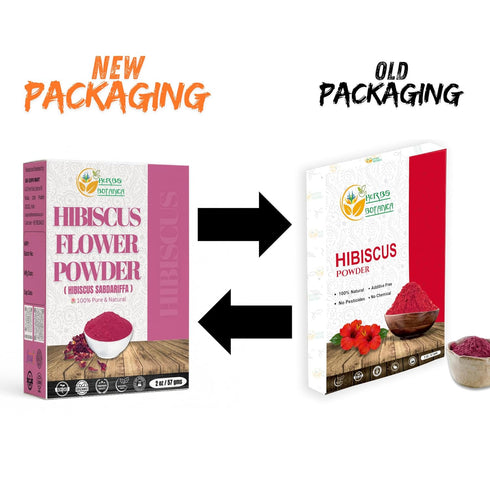 100% 2 oz Pack Herbs Botanica Hibiscus Powder Pure & Natural Sabdariffa for Hair, Skin & DIY Use Finely Ground Dried