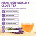 Tenyxarae Bags120 (2g/Bag), 100% Clove Tea Teabags Made from Natural Clove Flower Buds | Supports Digestion