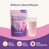 Moo'd Up (10g) 15 Mood Up Strawberry Milk Mix Low Sugar, High Protein Made with Real Strawberries, Dairy-Free, No
