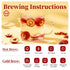 1950 60g, 100% CO-OP Hawthorn Berry Tea, Whole Deseeded Fruit Cut, Thin Skin & Thick Flesh, Natural Tart-Sweet Flavor