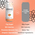 (12 Pack) 65mg 90 12 16 oz (473mL) Steaz - Organic Green Tea - Peach Flavored - Antioxidant Brew - Natural Caffeine