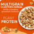 KD Chocolates G0 10g 10g 16.9oz Kashii Protein Cereal, Protein, Fiber, Peanut Butter Crunch, Box