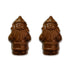 2oz 8 Pack Milk Chocolate Peanut Butter Santa - Holiday Candy - Creamy Milk Chocolate Filled with Smooth Peanut Butter