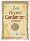 Organic Ground Cardamom Powder, 3.5 Ounce Bag, Premium Aromatic Non-GMO by Jiva Organics