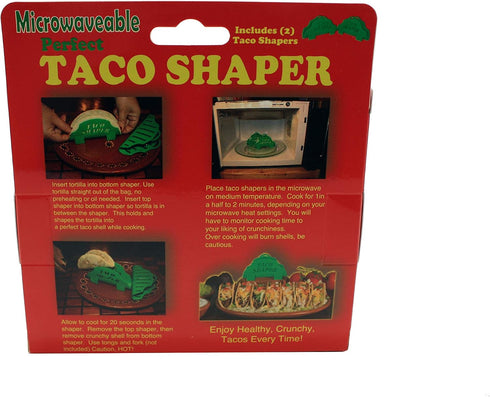 (2) Pack Microwaveable Perfect Taco Shapers