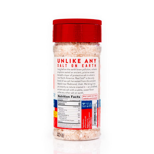 10 Redmond Real Sea Salt - Natural Unrefined Gluten Free Kosher, Ounce Shaker