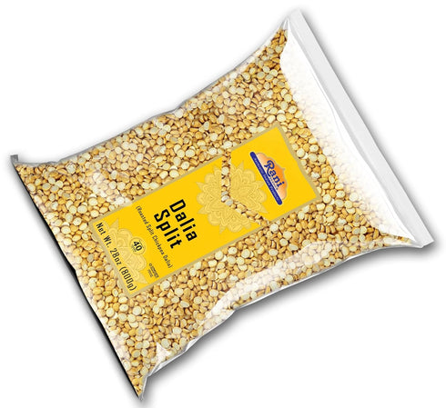 800g (28oz) Rani Daliya Split (Roasted Split Chickpeas Dalia) ~ All Natural | Vegan | Indian Origin
