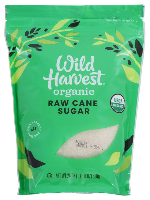 Wild Harvest , Organic Raw Cane Sugar, 24 Ounce