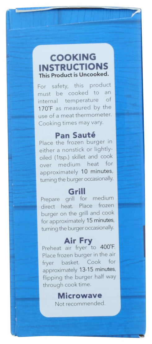 Bell & Evans Frozen 16 oz , Chicken Burger Patties (Raised without Antibiotics)