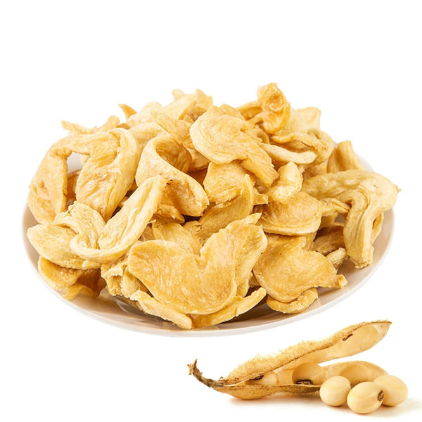WAKIKI Dried Soy Strips,Soy Beans Strips Soy Chunks For Hot pot,Chinese Soybeans