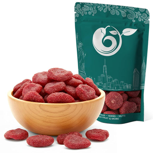 NY Spice Shop Whole Strawberry Dried Fruit - 3 Pound Natural Dried