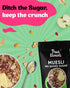 1kg Packed 13.5g True Elements Muesli Sugar Free - with Plant Protein | Breakfast Cereal | No Added Sugar