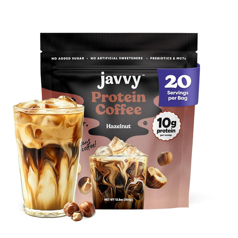 Hazelnut Protein Iced Coffee - Premium Whey Protein & Instant Iced Coffees