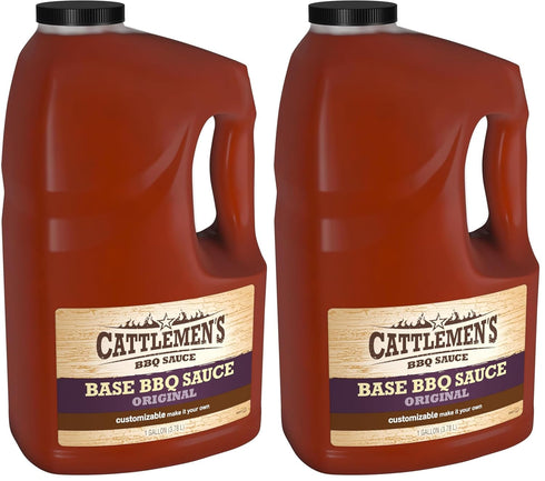 Cattlemen's Original Base BBQ Sauce, 1 gal - One Gallon Container Customizable