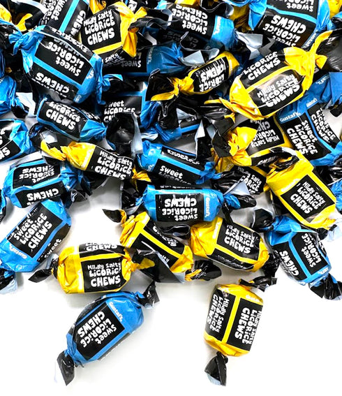 2Lb SweetGourmet English Style Sweet Licorice Toffees | Individually Wrapped |