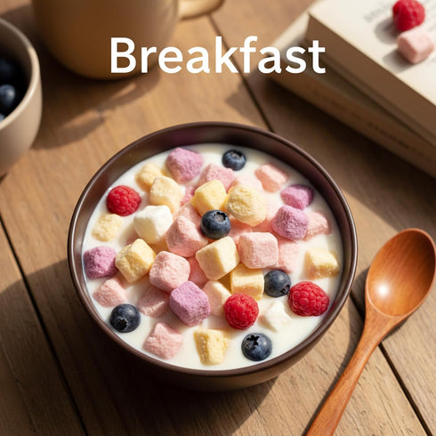 DYBOEDYO 5.3 oz, Pack,Yogurt Freeze Dried Yogurt Chunks Freeze Dried Ice Cream, Crispy Skin Mixed with Fruit Flavors