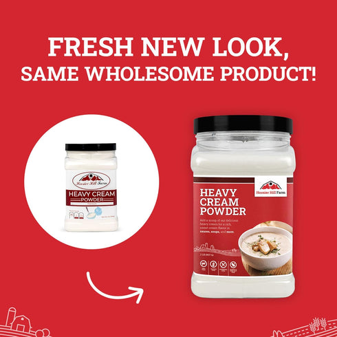 2LB (Pack 1) Hoosier Hill Farm Heavy Cream Powder