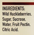 House of Webster 17.5 oz Wild Huckleberry Preserves