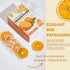 5.29oz 6g 7cm 26 Dried Orange Slices for Cocktails Dehydrated Orange Slices, Large Center-Cut Dried Citrus Slice