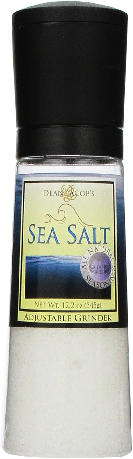 Dean Jacob's Dean Jacobs Sea Salt, 12.2-Ounce Extra Large Grinder