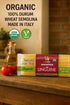 100% (1 LB. PASTA ZARA - Linguine - Organic - Italian Pasta, Made with Durum Wheat Semolina Flour, Non GMO, Kosher BAG)