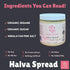 (Pack 2) 20 oz (566g) of Nutchio Halva Spread, Sweet Organic Sesame Seed Butter, Gluten Free, Mediterranean Halva