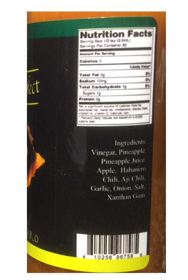 Set 3 Pack, 5 oz Wicked Tickle Habanero Hot Sauce Gift Habanero Heat, Bottles