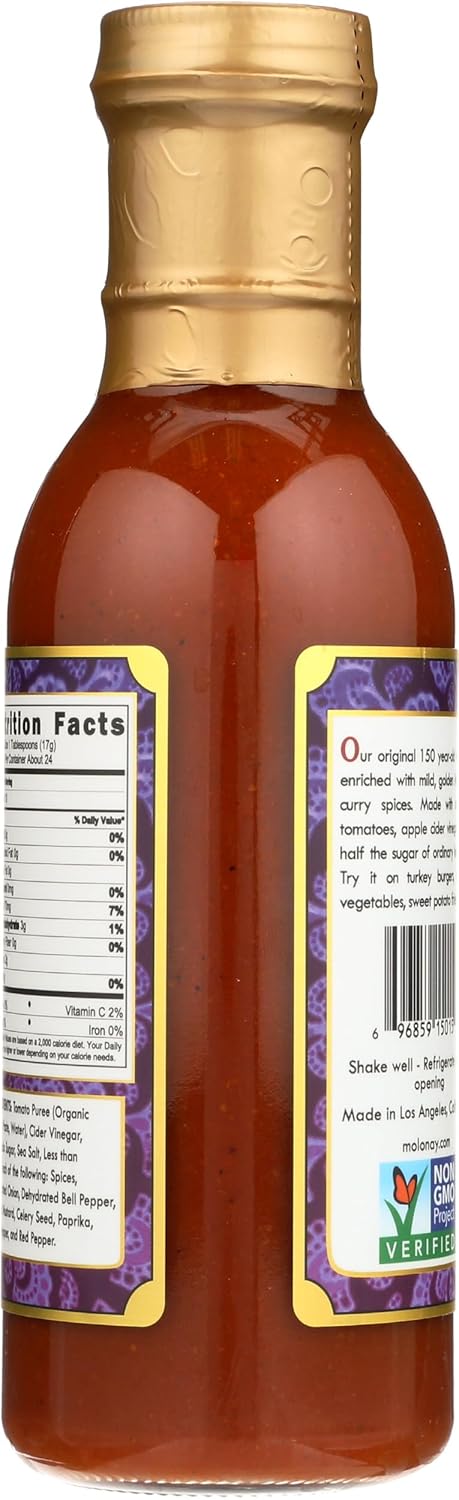 Molonay 12 OZ TUBILDERBORST Curry Ketchup