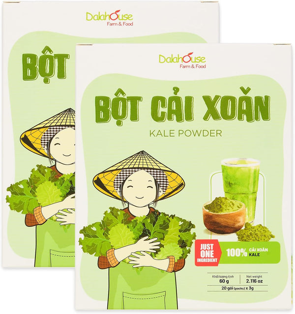 100% Freeze-Dried Kale Powder, Pure Juice, Nutritional Vegetable Supplement, for Skin, Smoothies,
