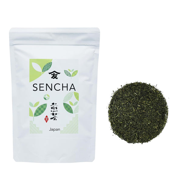 TOMOSAN Sencha Green Tea Loose Leaf, Deep Steamed Japanese Tea from Shizuoka, Japan,
