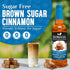 25.4 oz 0 Syruvia Sugar-Free Brown Sugar Cinnamon & Pistachio Syrup - fl Premium Coffee Flavoring Syrup. Calories