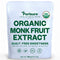 Organic Monk Fruit Sweetener, 125g (4.41oz), Pure USDA Organic Monk Fruit Extract Powder, Zero Calorie & Zero Carbs