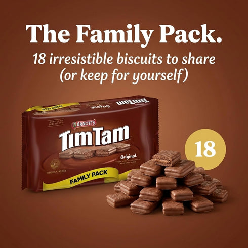 ARNOTT'S Pack 11.7 Tim Tam Original Value , Ounce