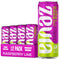 Zevia Zero Sugar Energy Drink, Raspberry Lime, 12 oz Cans (12-Pack) Naturally