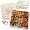 Nut Gift Basket, in Reusable Wooden Crate, Healthy Gift Option, Gourmet Snack