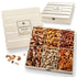 Nut Gift Basket, in Reusable Wooden Crate, Healthy Gift Option, Gourmet Snack