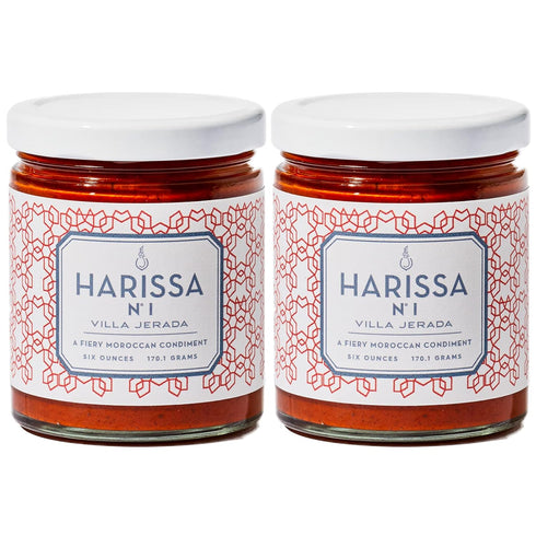 Villa Jerada, Harissa No. 1, 6 oz, Fiery Moroccan Hot Sauce with