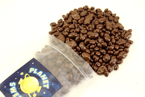 1 Planet Sweets Sugar Free Milk Chocolate Bridge Mix - Pound - Raisins Almonds Peanuts Pecans Chocolate Covered Nuts