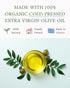 100% 500ml Orchard Pond Organic Extra Virgin Olive Oil - Smooth & Fruity, Cold Pressed from Greek Olives, Certified