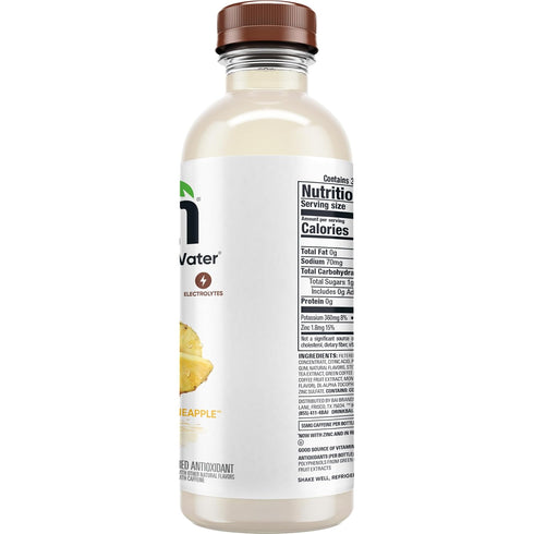 18 6 Pack Bai Antioxidant Infused Water Beverage, Puna Coconut Pineapple, with Vitamin C and No Artificial Sweeteners