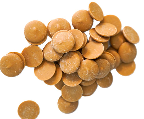 DM Sweets 2 lb Peanut Butter Coating Wafers Bag Smooth Meltable Candy Baking Snack Bulk Flavor Discs. Perfect for Using