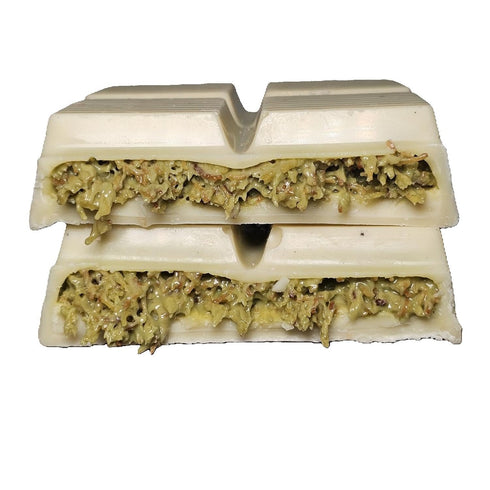 Eyila Chocolate Dubai White Chocolate Bar with Pistachio and Kadayifi, 200g Crunchy