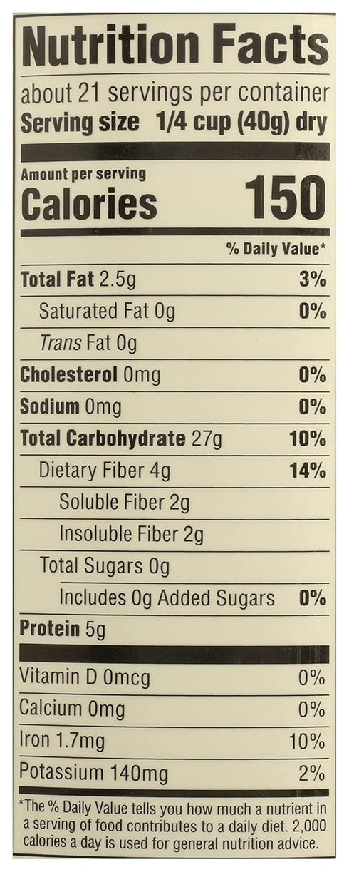 365 30 by Whole Foods Market, Organic Steel Cut Oats, Ounce