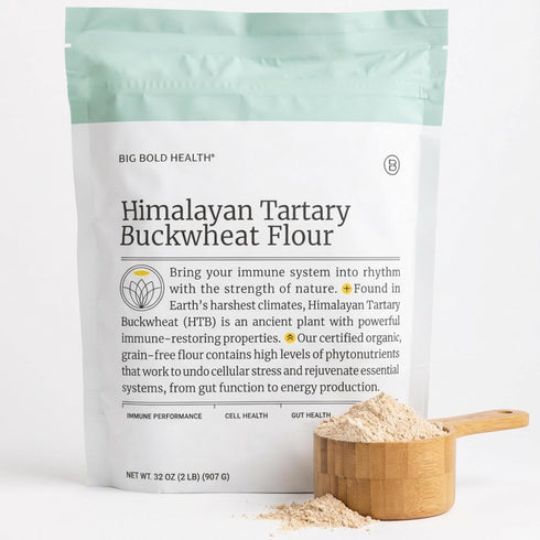 BIG BOLD HEALTH Organic Himalayan Tartary Buckwheat Flour - Gluten Free |