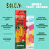 12 0.8oz (23g) Solely - Organic Mango Fruit Jerky - Individually Wrapped Fruit Strips - Fruit Leather Made from Dried