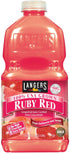 Langers Juice Cocktail, Ruby Red Grapefruit, 64 Fl Oz (Pack of 8)