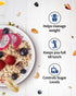 1kg True Elements Whole Oatmeal - With Chia and Real Fruits, Cereal for Breakfast | Diet Food for Weight Loss