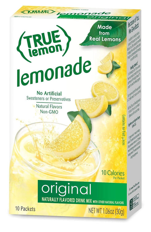 10 1.06oz(Pack 5) True Lemon Assorted Beverage & Lemonade Drink Mixes Ct